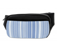 Geometric Chevron Flower Bumbag