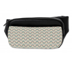 Native Geometric Zigzag Bumbag