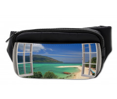 Tropic Scene in Window Bumbag