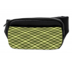 Diagonal Tartan Bumbag