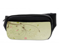 Swirls Lines Petal Bumbag