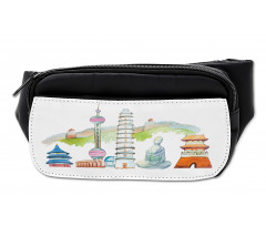 Landmarks Watercolor Bumbag