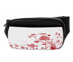 Garden of Romance Hearts Bumbag