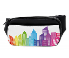 Colorful Skyline Urban Bumbag