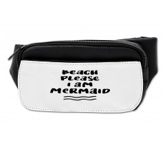 Beach Please Phrase Bumbag