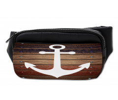 Boat Theme Anchor Motif Bumbag