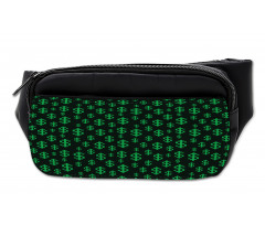 Pixel Art Dollar Pattern Bumbag