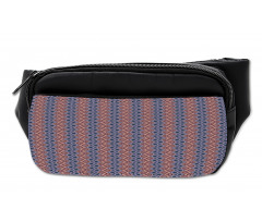 Checkered Floral Dotted Bumbag