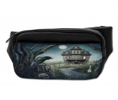 Haunted House Crow Tomb Bumbag