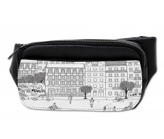 Monochrome Berlin Square Bumbag