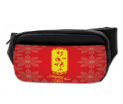 Flower Motifs Bumbag