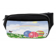 Spring Meadow with Eggs Bumbag