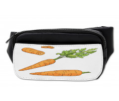 Carrot Pattern Bumbag