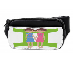 Twin Girls Teens Bumbag