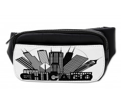 City in Circle Bumbag