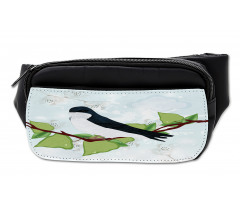 Swallow Bird on Branch Bumbag