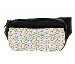 Singing Birds Floral Theme Bumbag