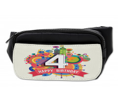 4 Years Old Colorful Bumbag