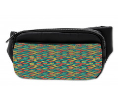 Zigzag Design Slipper Bumbag