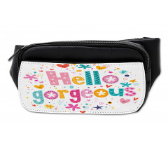 Girl Theme Words Bumbag