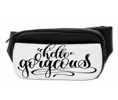 Calligraphy Font Bumbag