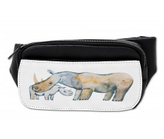 Mother and Baby Animals Bumbag