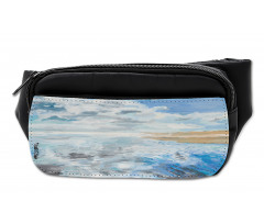 Oil Painting Beach Summer Bumbag