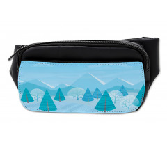 Christmas Pines Alps Bumbag