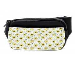 Graphic Avocado Pattern Bumbag