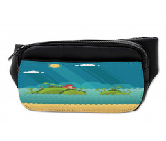 Tropical Islands Ocean Bumbag