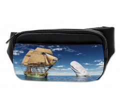 Pirate Ship and Mammal Fish Bumbag