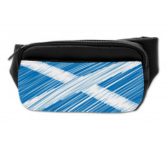 National Flag Scribbled Bumbag