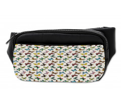 Colorful Butterflies Fun Bumbag