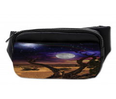 Desert Night Nebula Stars Bumbag