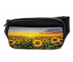 Sunflowers Field Dusk Bumbag