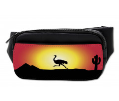 Running Animal Silhouette Bumbag