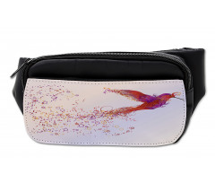 Abstract Hummingbird Bumbag