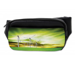 Wing Turbines Green Sky Bumbag