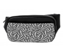 Abstract Modern Chili Peppers Bumbag