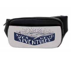 Adventurous Calligraphy Bumbag