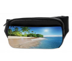 Suuny Ocean Palm Trees Bumbag