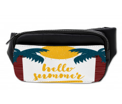 Calligraphy Hello Summer Bumbag