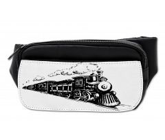 Retro Steam Locomotive Bumbag