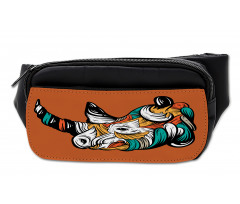 Colorful Animal Portrait Boho Bumbag