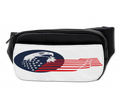 Eagle with Stars Stripes Bumbag