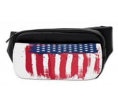 Vertical Hand-drawn Flag Bumbag