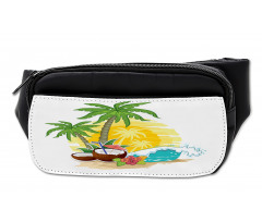 Coconut Drink Palms Bumbag