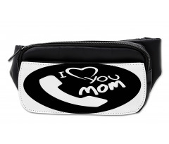 Family Values Theme Phone Bumbag