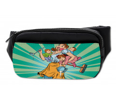 House Chores Kids Pop Art Bumbag