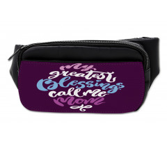 Calligraphic Message Mother Bumbag